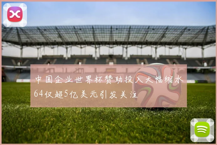 中国企业世界杯赞助投入大幅缩水64仅超5亿美元引发关注