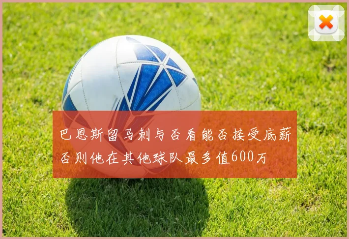巴恩斯留马刺与否看能否接受底薪否则他在其他球队最多值600万